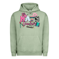 Pigment Oil Green math teacher Urban Hoodie - AdoDesignShop