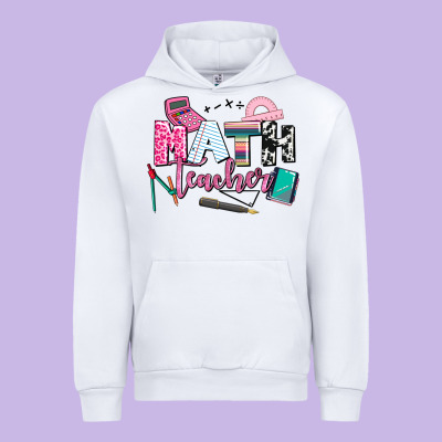 Math Teacher Urban Hoodie Designed By Adodesignshop