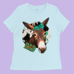 Donkey Bad Ladies Tee Designed By Bettercallsaul