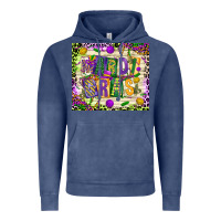 Vintage Denim mardi gras Vintage Hoodie - CowGirlArtShop