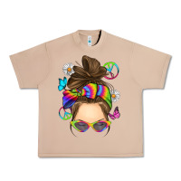 Burro messy bun tie dye Urban Heavy Tee - RanaPortraitStore