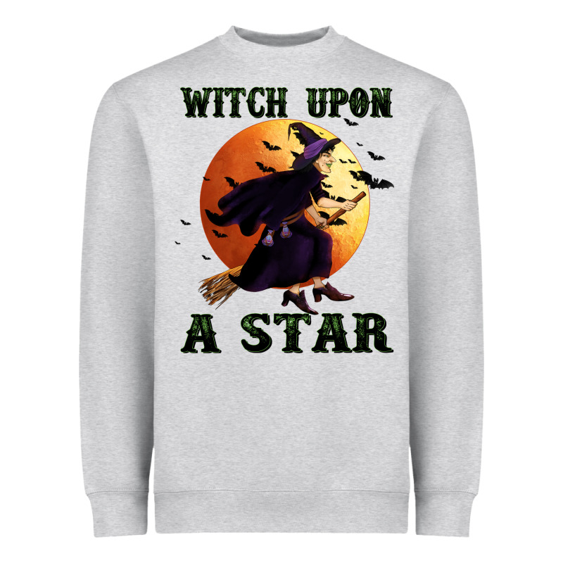 Witch Upon A Star Heavyweight Sweatshirt by BundleAndBundleShop | Teevron