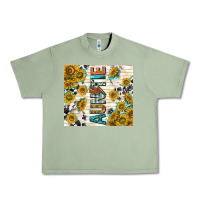 Oil Green auntie with lightning bolt Urban Heavy Tee - TumblerDesignByShophia