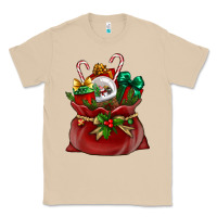 Mushroom Chrismas Santa claus bag Classic Tee - NancyCooperArtShop