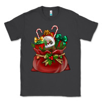 Smoke Chrismas Santa claus bag Classic Tee - NancyCooperArtShop