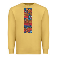 Antique Gold usa flag and cross penwraps Premium Sweatshirt - Artiststas