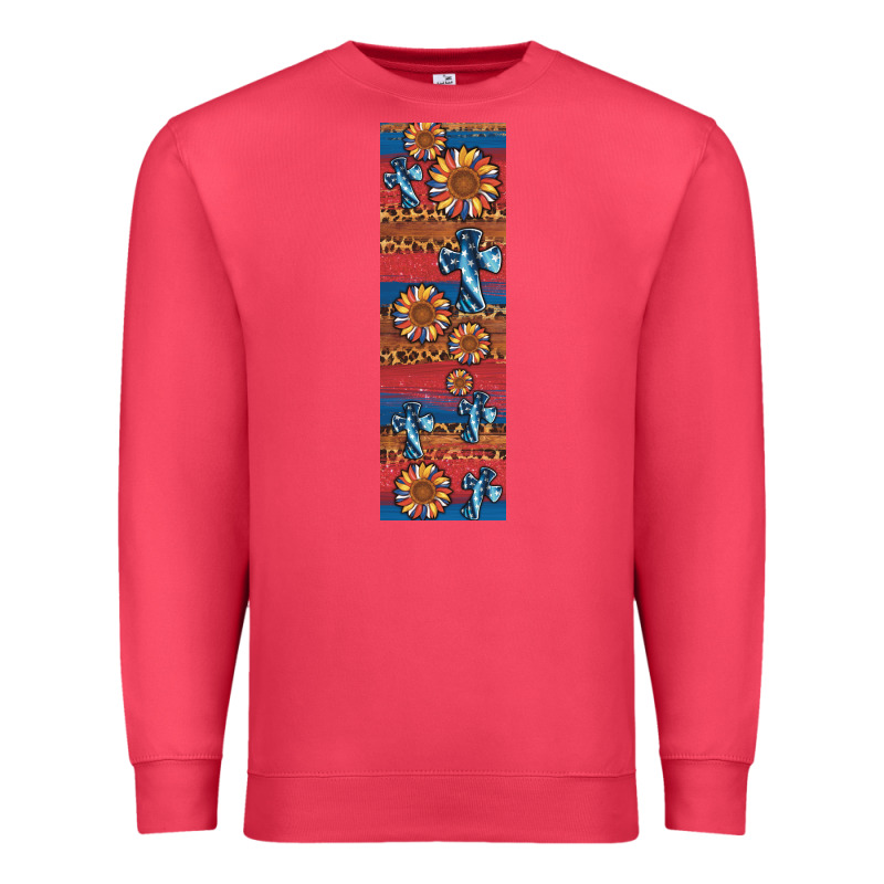 Usa Flag And Cross Penwraps Premium Sweatshirt by Artiststas | Teevron