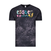 Cloud Black Easter vibes Easter Day Vintage Tee - HowdyJamesFarm