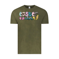 Vintage Olive Easter vibes Easter Day Vintage Tee - HowdyJamesFarm