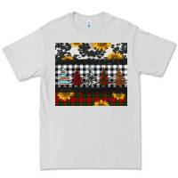 Dove Grey christmas trees and sunflowers Premium Tee - Jasminsmagicworld