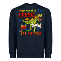 Navy ready to crush 1st grade Heavyweight Sweatshirt - BundleAndBundleShop