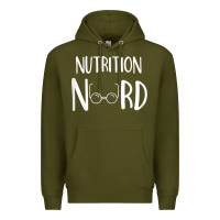Army Green Womens Nutritionist Gifts For Health Coach or Registered Dietitian Premium Hoodie - minhPixels