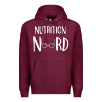 Burgundy Womens Nutritionist Gifts For Health Coach or Registered Dietitian Premium Hoodie - minhPixels