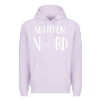 Lilac Womens Nutritionist Gifts For Health Coach or Registered Dietitian Premium Hoodie - minhPixels