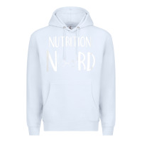 White Womens Nutritionist Gifts For Health Coach or Registered Dietitian Premium Hoodie - minhPixels