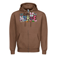 Chestnut easter nurse Zipper Hoodie - CowhideDigitalArt