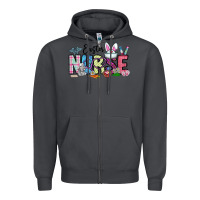 Smoke easter nurse Zipper Hoodie - CowhideDigitalArt