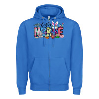 True Royal easter nurse Zipper Hoodie - CowhideDigitalArt