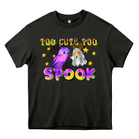 Asphalt too cute too spook Heavy Core Tee - LillyAllenDesigns