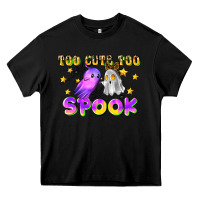 Black too cute too spook Heavy Core Tee - LillyAllenDesigns
