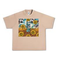 Burro aunt sunflower leopard glitter Urban Heavy Tee - TumblerDesignByShophia