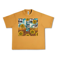 Peanut Butter aunt sunflower leopard glitter Urban Heavy Tee - TumblerDesignByShophia