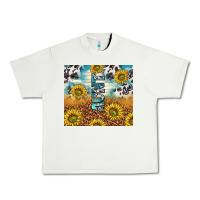 Pistachio aunt sunflower leopard glitter Urban Heavy Tee - TumblerDesignByShophia