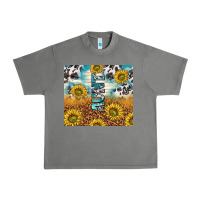 Tornado aunt sunflower leopard glitter Urban Heavy Tee - TumblerDesignByShophia