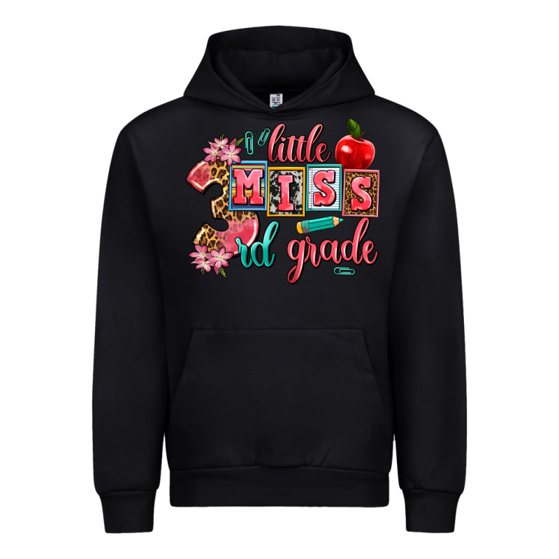 Little Miss 3rd Grade Urban Hoodie by AdoDesignShop | Teevron