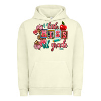 Pigment Pistachio little miss 3rd grade Urban Hoodie - AdoDesignShop