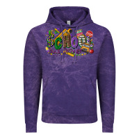 Cloud Purple school bus driver mardi gras Vintage Hoodie - CowGirlArtShop