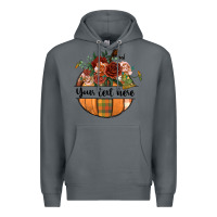 Rock preview customize floral pumpkin Premium Hoodie - BundleAndBundleShop