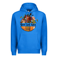 True Royal preview customize floral pumpkin Premium Hoodie - BundleAndBundleShop