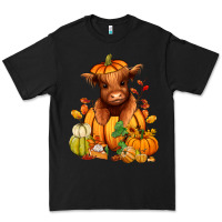 Black Fall Autumn heifer pumpkin Premium Tee - RanaPortraitStore