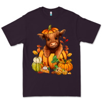Plum Fall Autumn heifer pumpkin Premium Tee - RanaPortraitStore