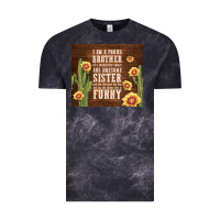 Cloud Black i am a proud brother Vintage Tee - TumblerDesignByShophia