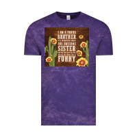 Cloud Purple i am a proud brother Vintage Tee - TumblerDesignByShophia