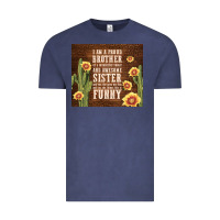 Vintage Denim i am a proud brother Vintage Tee - TumblerDesignByShophia