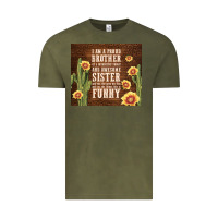 Vintage Olive i am a proud brother Vintage Tee - TumblerDesignByShophia
