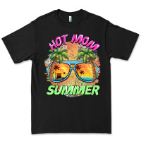 Black hot mom summer Premium Tee - BarkalooDesign
