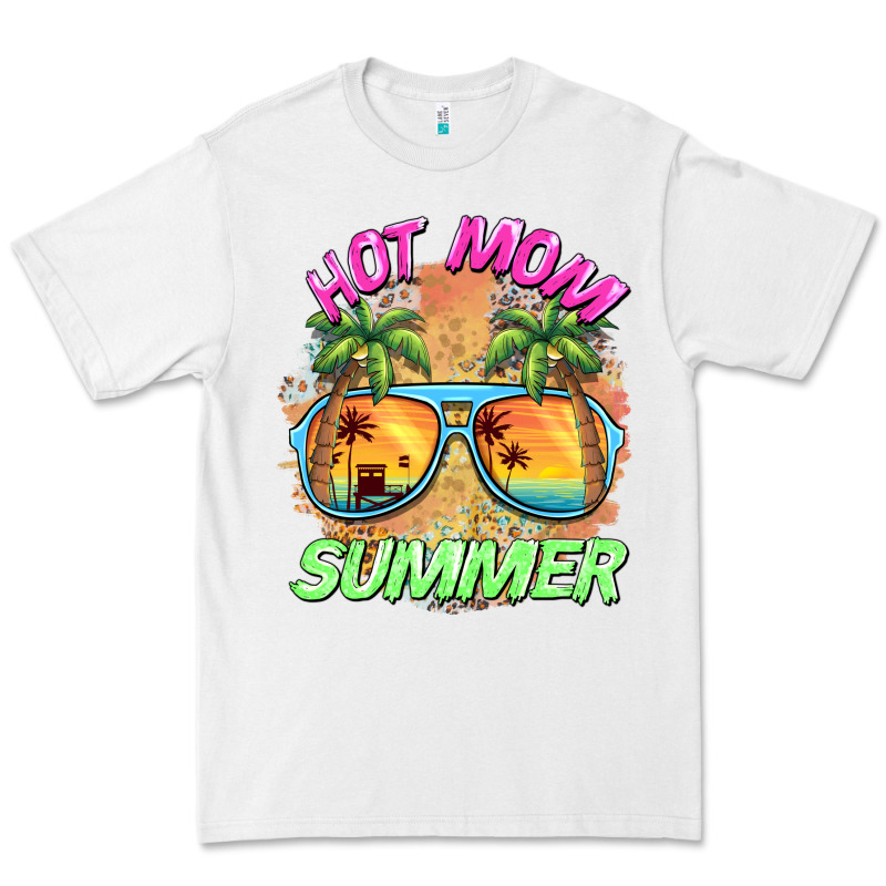 Hot Mom Summer Premium Tee by BarkalooDesign | Teevron