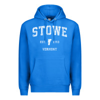 True Royal Stowe Vermont Vt Vintage Athletic Sports Premium Hoodie - minhPixels