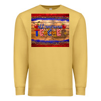 Antique Gold all american teacher tumbler Premium Sweatshirt - Artiststas