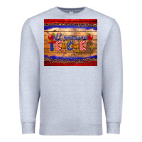 Heather Grey all american teacher tumbler Premium Sweatshirt - Artiststas