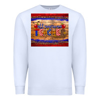 White all american teacher tumbler Premium Sweatshirt - Artiststas