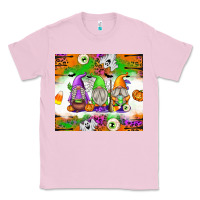 Bubblegum Pink Halloween Gnomes Classic Tee - texasbilliewilder