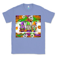 Colony Blue Halloween Gnomes Classic Tee - texasbilliewilder