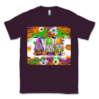Plum Halloween Gnomes Classic Tee - texasbilliewilder
