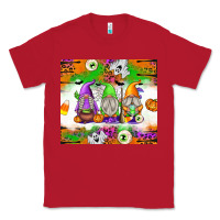 Red Halloween Gnomes Classic Tee - texasbilliewilder
