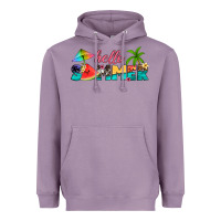 Lavender hello summer Heavyweight Hoodie - Artiststas